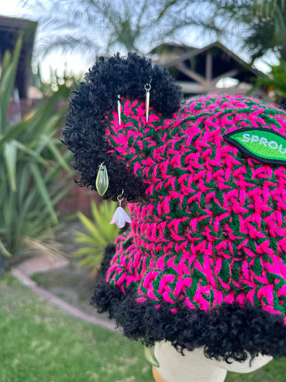 Sprout Me Just Cuzz Crochet Hat