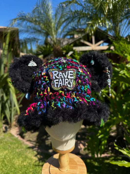 Rave Fairy Crochet Hat
