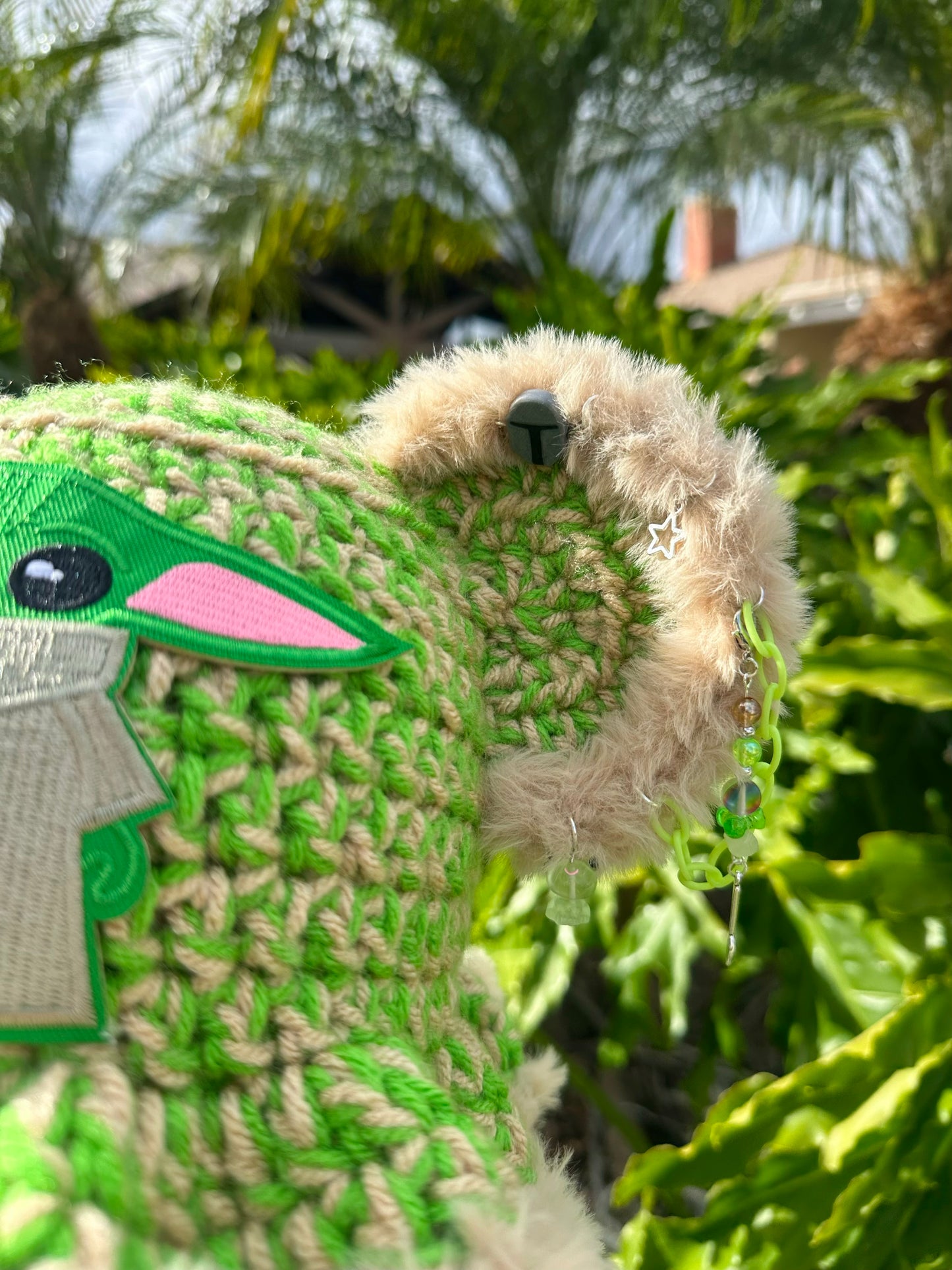 Baby Yoda Inspired Crochet Hat
