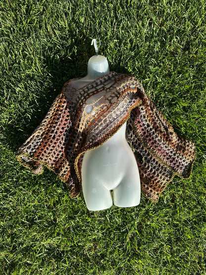 🤎Distressed Shawl🤎