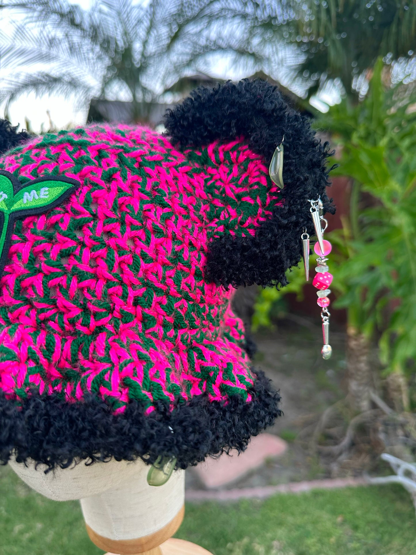 Sprout Me Just Cuzz Crochet Hat
