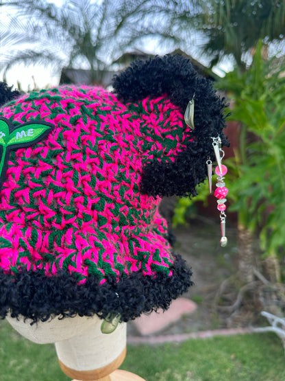 Sprout Me Just Cuzz Crochet Hat