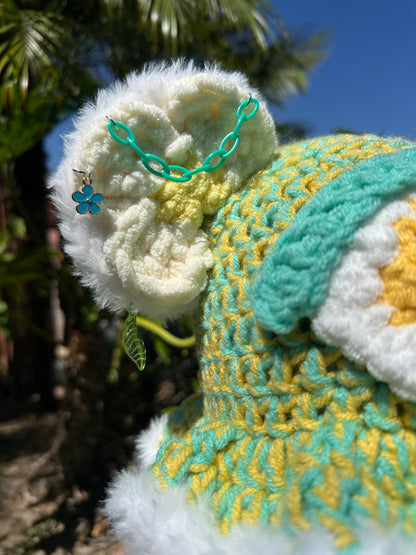 Crochet Cyclops Bucket Hat “Puddle”