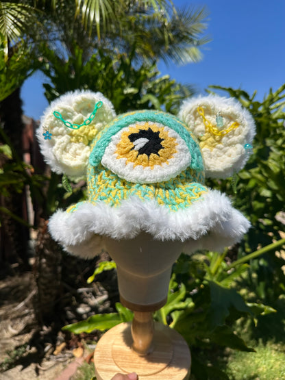 Crochet Cyclops Bucket Hat “Puddle”